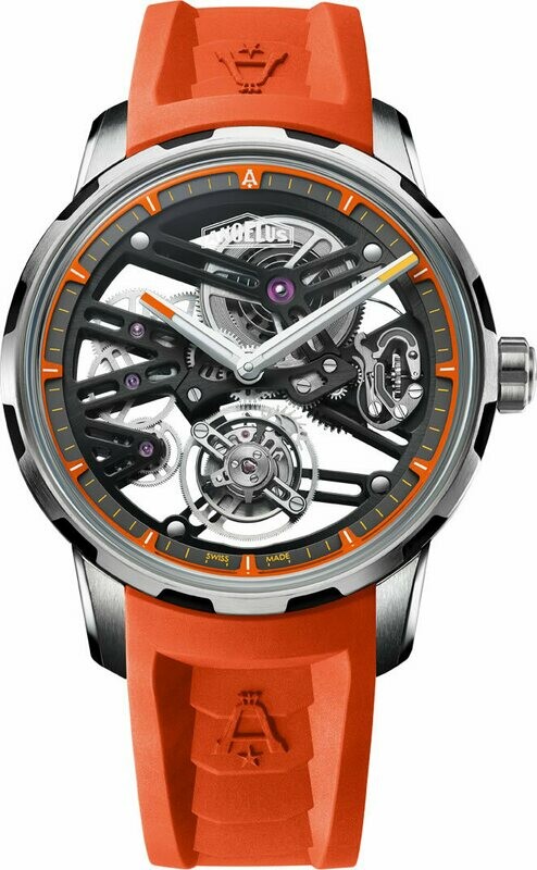 Angelus Tourbillon Skeleton U41 Orange